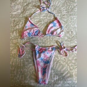 Medium Tie Dye String Bikini